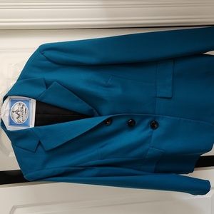 Size 16 Le Suit Blazer Sea Green